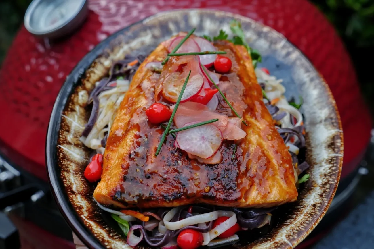Gochujang-Glazed Salmon