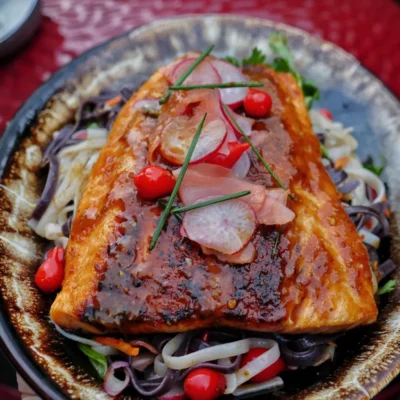 Gochujang-Glazed Salmon