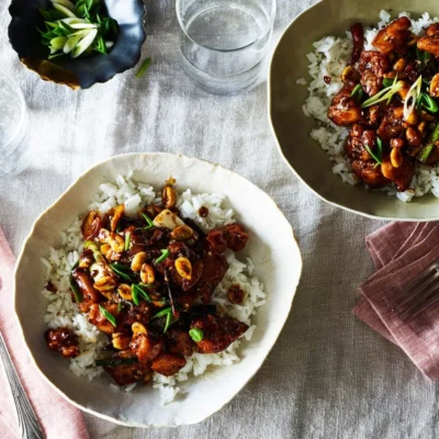 Gong Bao Ji Ding Peanut Chicken