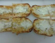 Gooey Provolone Garlic Bread