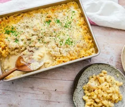 Gourmet Four Cheese Macaroni And Cheese