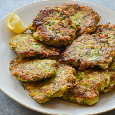 Gourmet Zucchini Latkes Recipe: A Healthy Twist On A Classic Dish