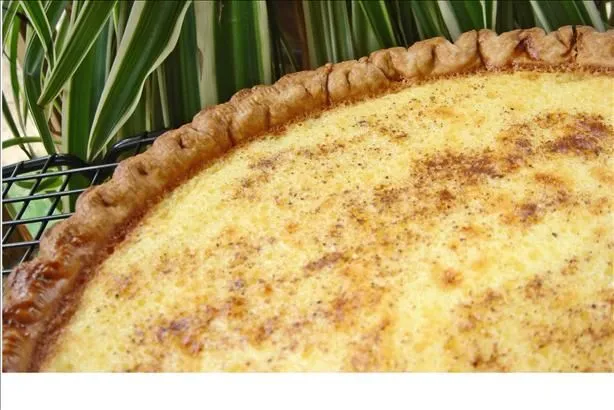 Grandmas Egg Custard Pie