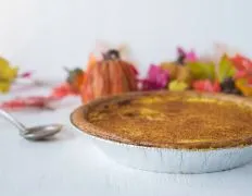 Grandmas Egg Custard Pie