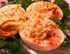 Grandpa Cooleys Angry Deviled Eggs