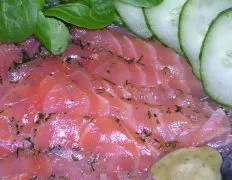 Gravlax Marinated Salmon