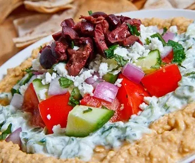 Greek 7 Layer Dip