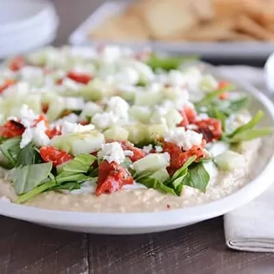 Greek Hummus With 5 Variations