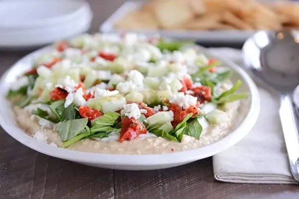 Greek Hummus With 5 Variations