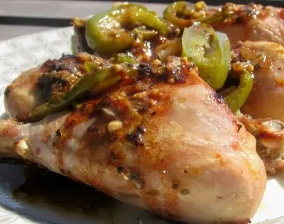 Greek Lemon Chicken Drumsticks With