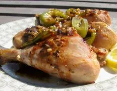 Greek Lemon Chicken Drumsticks With