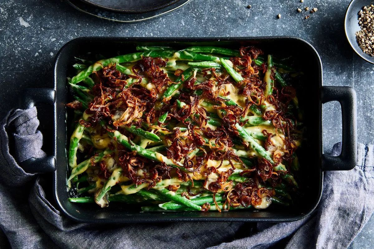 Green Bean & Hamburger Casserole