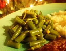 Green Beans With Lemon And Pine Nuts