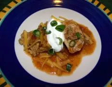 Green Chile Pork Tamale Filling