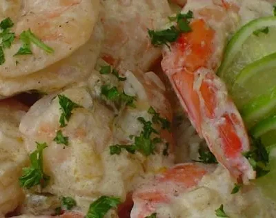 Green Lime Shrimp -Mexico