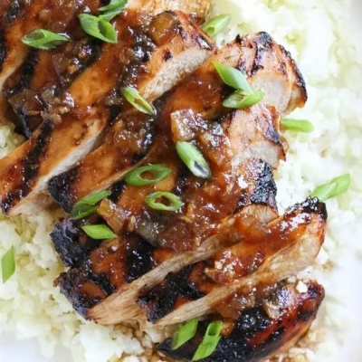 Grilled Bourbon Chicken