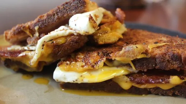 Grilled Breakfast Sandwich