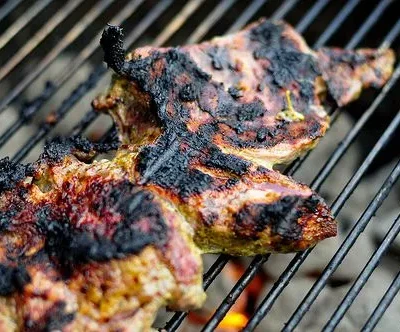 Grilled Butterflied Leg Of Lamb With