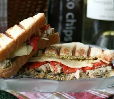 Grilled Chicken Pesto Panini