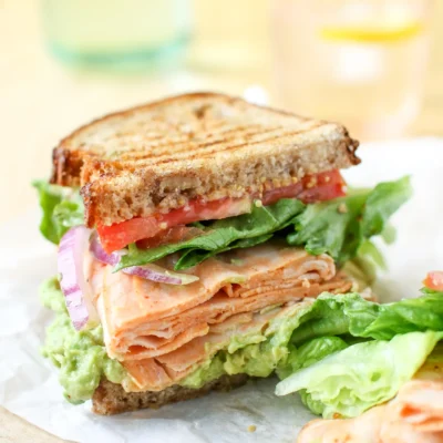 Grilled Chicken Sandwich With Avocado And Tomato