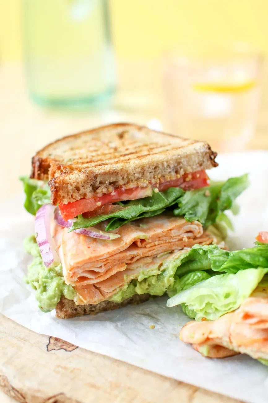 Grilled Chicken Sandwich With Avocado And Tomato