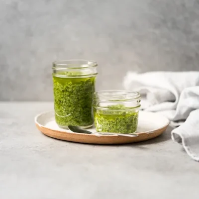 Grilled Chicken With Spinach And Pine Nut Pesto