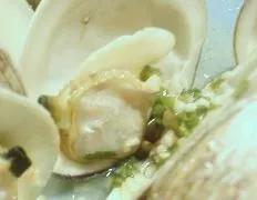 Grilled Clams With Garlicky White Wine Sauce