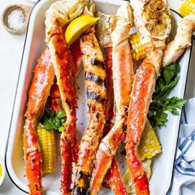 Grilled Crab Legs