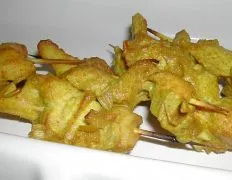 Grilled Curry Chicken Skewers