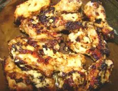 Grilled Garlic Chicken Wings