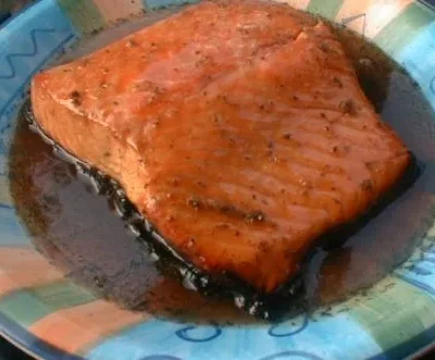 Grilled Glazed Salmon
