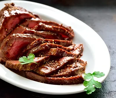 Grilled Herb Marinated Flank Steak