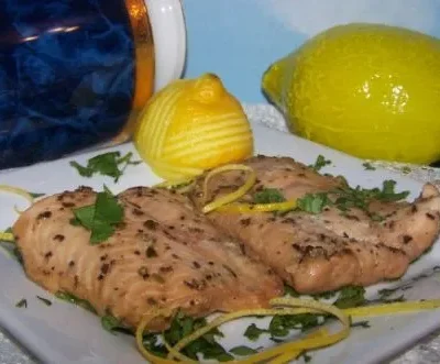 Grilled Herbed Salmon