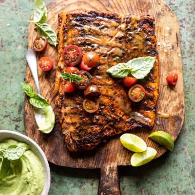 Grilled Honey Mustard Salmon