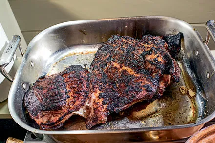 Grilled Leg Of Lamb With Garlic And Rosemary