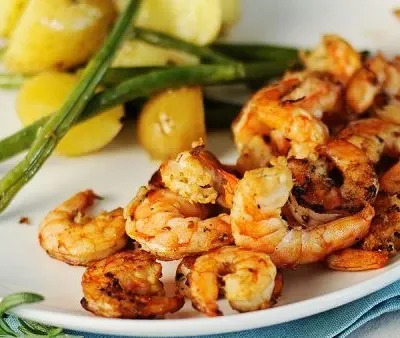 Grilled Lime Shrimp