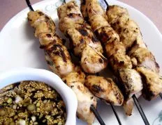 Grilled Low Carb Chicken Satay