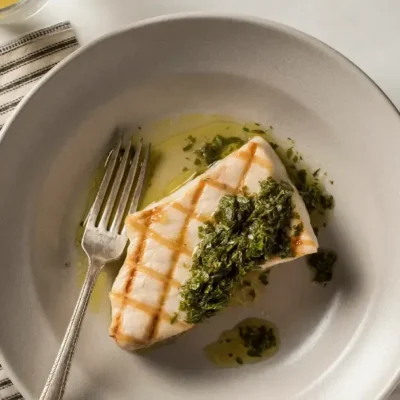 Grilled Marinated Swordfish