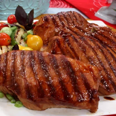 Grilled Oriental Pork Chops