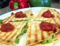 Grilled Pepper &Amp; Cheese Quesadilla