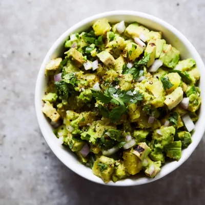 Grilled Pineapple And Avocado Salsa