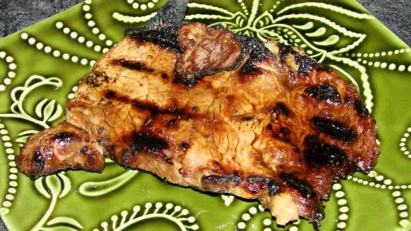 Grilled Rib Eye Steaks