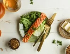 Grilled Salmon With Honey Mustard Glaze - Perfect For Bbq