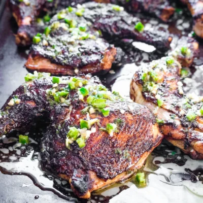 Grilled Southwestern Chicken Topped With Zesty Lime Butter