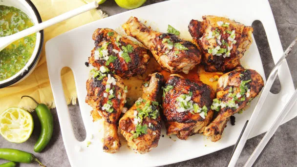 Grilled Southwestern Chicken Topped with Zesty Lime Butter