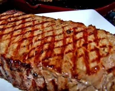 Grilled Steaks Indoors