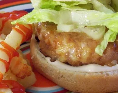 Ground Chicken Burgers