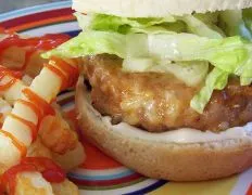 Ground Chicken Burgers