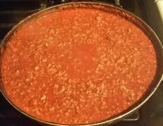 Ground Turkey Spaghetti Sauce