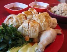 Hainanese Chicken Rice